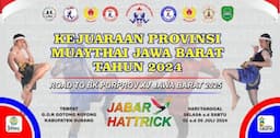 200 Atlet Muaythai akan Bertarung di Kejurprov Jabar di Subang