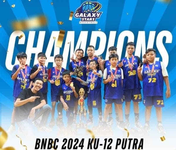 Panen Gelar Juara, Bukti Klub Basket Galaxy Stars Bogor Sarat akan Prestasi