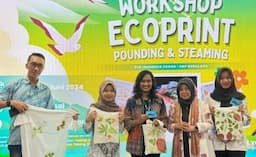 Workshop Kreatif Ecoprint: Puncak Hari Lingkungan Hidup Sedunia 2024 di PT PLN UBP Suralaya