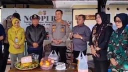 Kebersamaan TNI-POLRI di HUT Bhayangkara ke-78 Polsek Wanaraja Garut