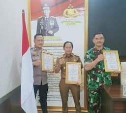 Pemerintah Desa Grogol Raih Penghargaan Kamtibmas dari Polres Cirebon Kota