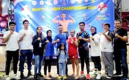 Tim Muaythai Kabupaten Bogor Sabet Lima Medali di Kejurprov 2024
