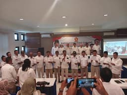 DPC Gerindra Brebes Deklarasikan Ismail Fahmi Menjadi Cawabup di Pilkada 2024