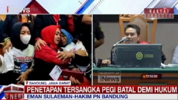 Hakim Tunggal PN Bandung Nyatakan Penetapan Tersangka Pegi Setiawan Tidak Sah dan Batal Demi Hukum