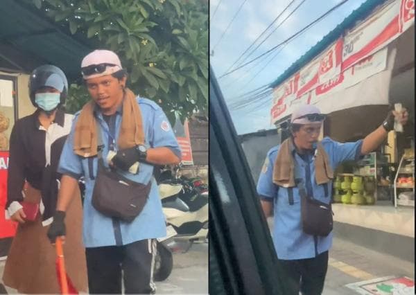 Viral Tukang Parkir Mirip Bruno Mars, Netizen: Jadi Tukang Parkir Dulu Sebelum Konser Guys