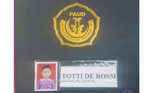 Bocah Indonesia Bernama Totti De Rossi Gegerkan Italia