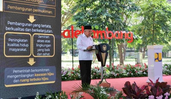 Taman Balekambang Diresmikan, Wapres Harapkan Revitalisasi Berikan Manfaat Ekologis dan Ekonomi