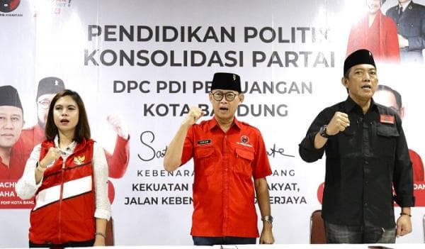 PDIP Tegaskan Hanya Usung Dandan Riza Wardana di Pilwalkot Bandung 2024