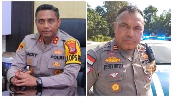 Polres Sumba Timur Beri Warning Truck Pengangkut Tebu yang Ugal-ugalan