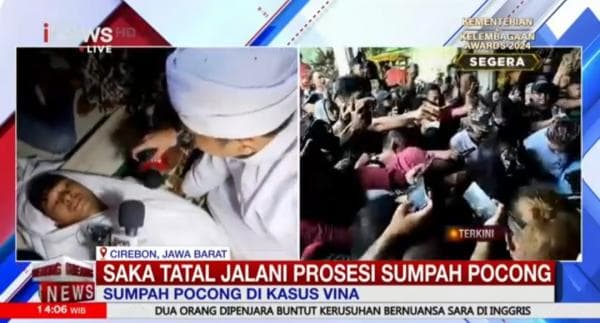 Buktikan Bukan Pembunuh Vina 'Cirebon', Saka Tatal Jalani Sumpah Pocong