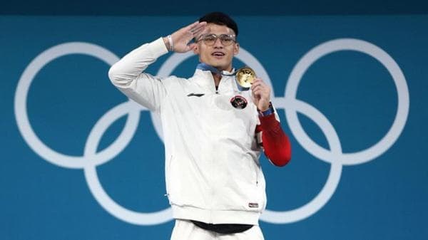 Rizki Juniansyah, Lifter Indonesia Berikan Emas Kedua Bagi Indonesia di Olimpiade Paris 2024