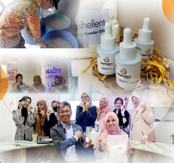 Dosen Sekolah Farmasi ITB Buat Serum Anti Aging 100  Berbahan Alami dari Membran Cangkang Telur