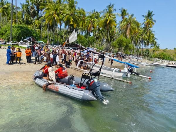 Nelayan Hilang saat Mencari Ikan di Selat Bali, Perahunya Ditemukan di Utara Gili Trawangan