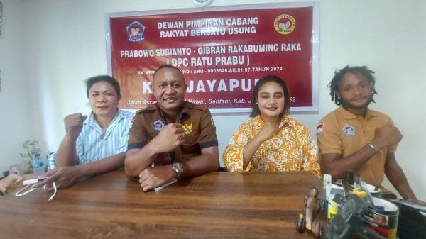 Ratu Prabu Kabupaten Jayapura Dukung Penuh MDF Sebagai Gubernur