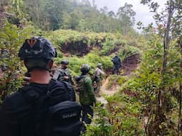 Polisi Dibacok OTK di Puncak Jaya, Pelaku Diduga Anggota KKB Papua