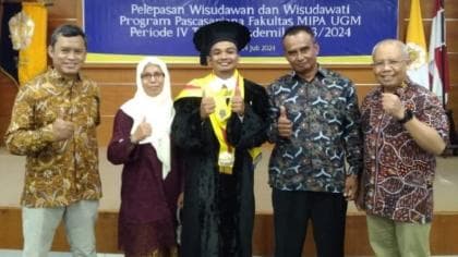 Doktor Termuda Usia 26 Tahun, Ravidho Raih IPK Sempurna 4,00 di UGM