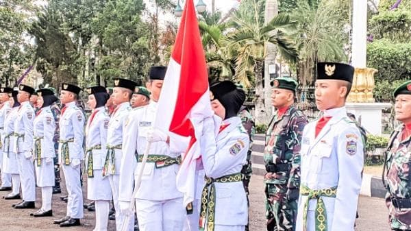 51 Anggota Paskibra Kabupaten Ciamis Dikukuhkan