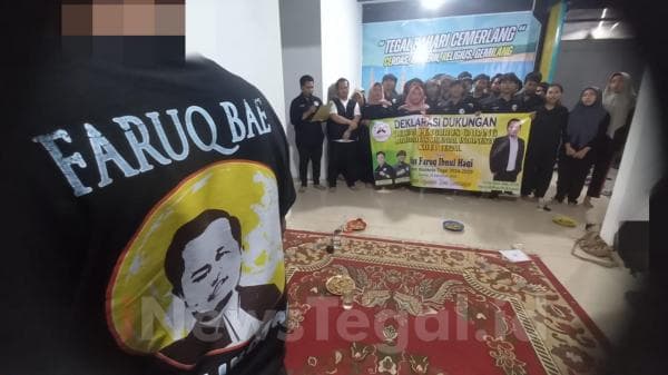 Solidaritas Mileneal Indonesia Deklrasi Dukung Faruq Ibnul Haqi