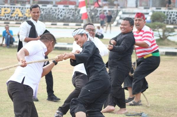 Peringatan HUT RI ke-79 di Lapas Cilegon,  dari Upacara Khidmat Hingga Keceriaan Perlombaan