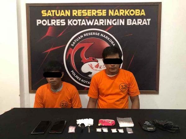 Dua Pengedar Sabu di Pangkalan Bun Berhasil Dibekuk Polisi