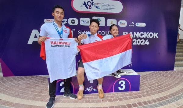 Kado HUT RI, Atlet Rajawali Swimming Club   Borong Medali di AOSI 2024