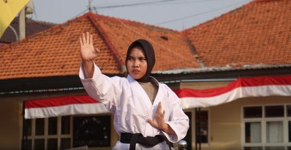 Mengenal Sosok Bripda Tiana, Polwan Polres Pemalang Peraih Juara 1 Karate Piala Kapolri