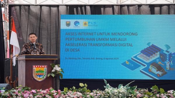 PLN Icon Plus dan Pemkab Batang Luncurkan Program Akselerasi Internet