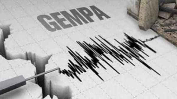 Tanggamus Lampung Diguncang Gempa  Magnitudo 4,4