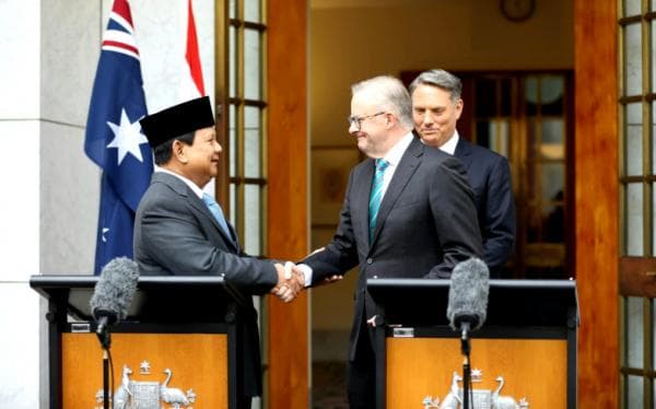 Menhan Prabowo Temui Perdana Menteri dan Menhan Australia di Canberra