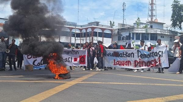 Geruduk Kantor Wali Kota Medan, GMNI Nilai Kepemimpinan Bobby Nasution Gagal