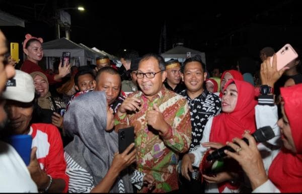 Warga di Tiga Kecamatan Antusias Sambut Danny Pomanto Saat Hadiri Pesta Rakyat