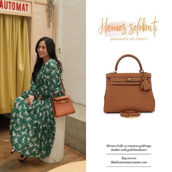 Dress Sederhana, Tas Hermes Ratusan Juta! Gaya Fashion Rachel Vennya Selalu Bikin Pangling