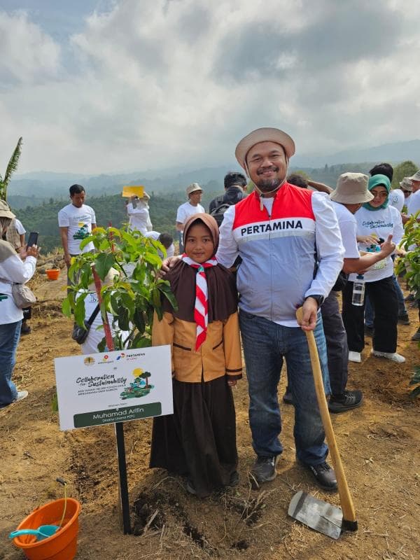 Kembalikan Lingkungan, Pertamina Tanam 180 Ribu Pohon di 165 Haktare Lahan, Termasuk Blitar