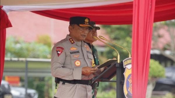 Pimpin Apel Pengamanan, Kapolda Kaltim Tekankan Netralitas Aparat dalam Pilkada Serentak 2024