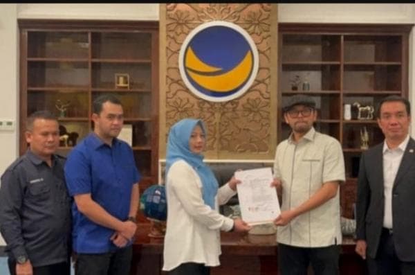 Nasdem Resmi Usung Ririn Kuswantari dan Wiriawan Sada Melindra di Pilkada Pringsewu 2024