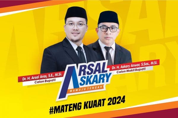 Arsal-Askary  Siap Deklarasi Dan Daftar Ke KPU Mateng, Catat Tanggalnya!