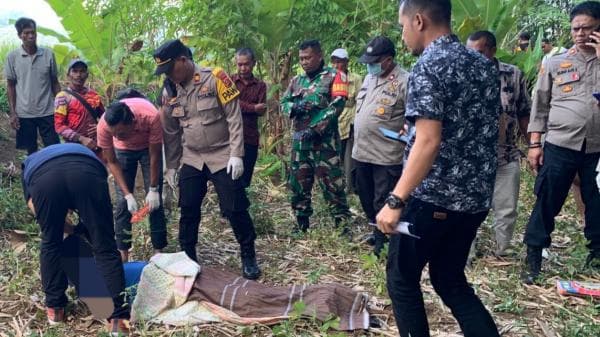 Geger, Mayat Pria Tergeletak di Kebun Warga di Cidahu Tasikmalaya