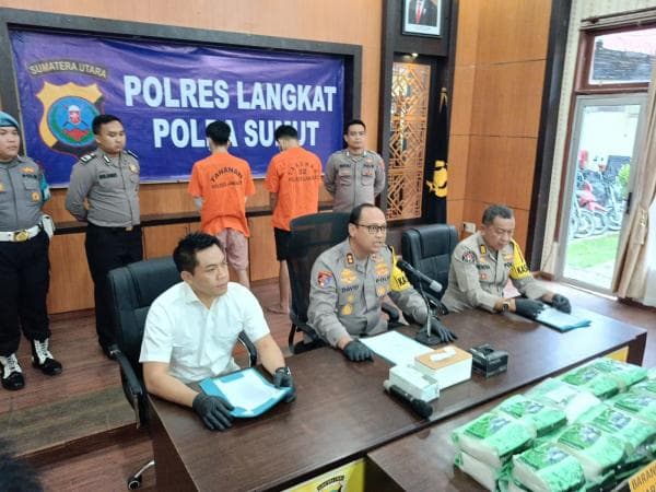 Polres Langkat Gagalkan Peredaran 20 Kg Sabu-sabu Jaringan Aceh-Medan