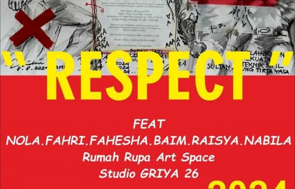 Pameran Tunggal "RESPECT" Syayidin Akan Didedikasikan untuk Tokoh Seni Dunia