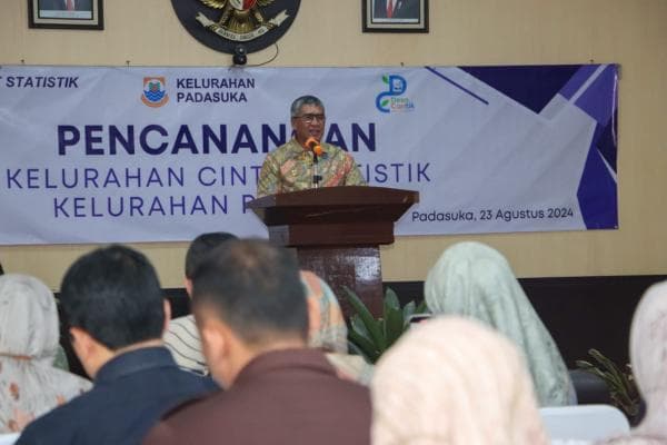 Pj Wali Kota Cimahi Canangkan Kelurahan Cinta Statistik