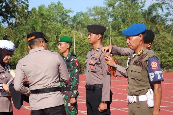 Polres Babar Gelar Apel Pasukan Pengamanan Pilkada 2024