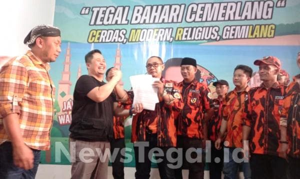 Ini Alasan MPC PP Kota Tegal Deklarasi Dukung Paslon Faruq-Asham