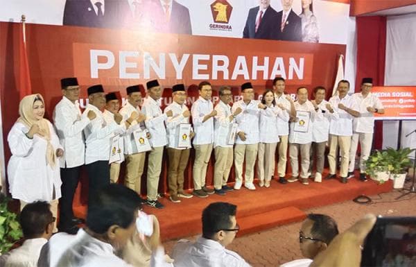 Partai Gerindra DIY Umumkan 5 Paslon Kepala Daerah pada Pilkada 2024, Ini Daftarnya