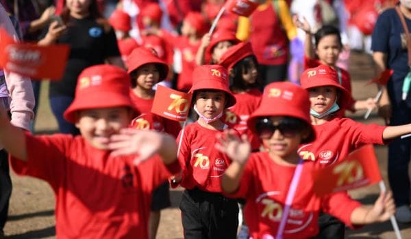 Gerakan Minum Susu Bersama SGM Pecahkan Rekor MURI