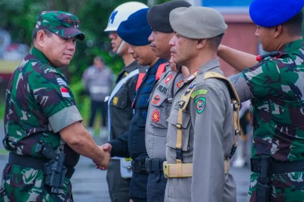 Kodam Pattimura-Polda Maluku Gelar Simulasi Pengamanan Pilkada