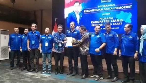 Seluruh Parpol Aklamasi Usung Pasangan Herdiat-Yana di Pilkada Ciamis 2024, Terbaru Demokrat