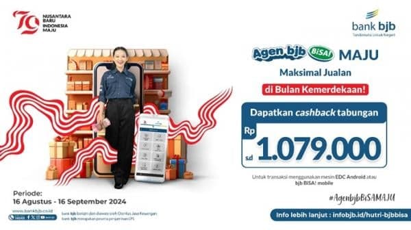 Kebut Transaksi Digital, bank bjb Luncurkan Program Agen bjb BiSA! MAJU