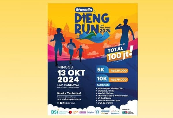 Etawalin Dieng Run 2024 Segera Digelar