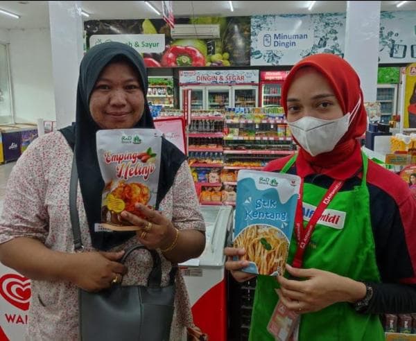 RND Snack dari Labuhanbatu Selatan Sukses Tembus Gerai Alfamidi