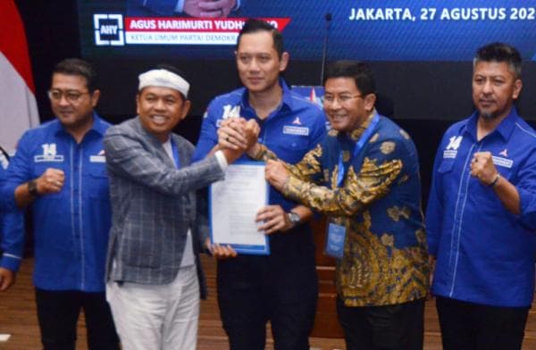 Partai Demokrat Jagokan Ridwan Kamil - Suswono Untuk Cagub DKI Jakarta